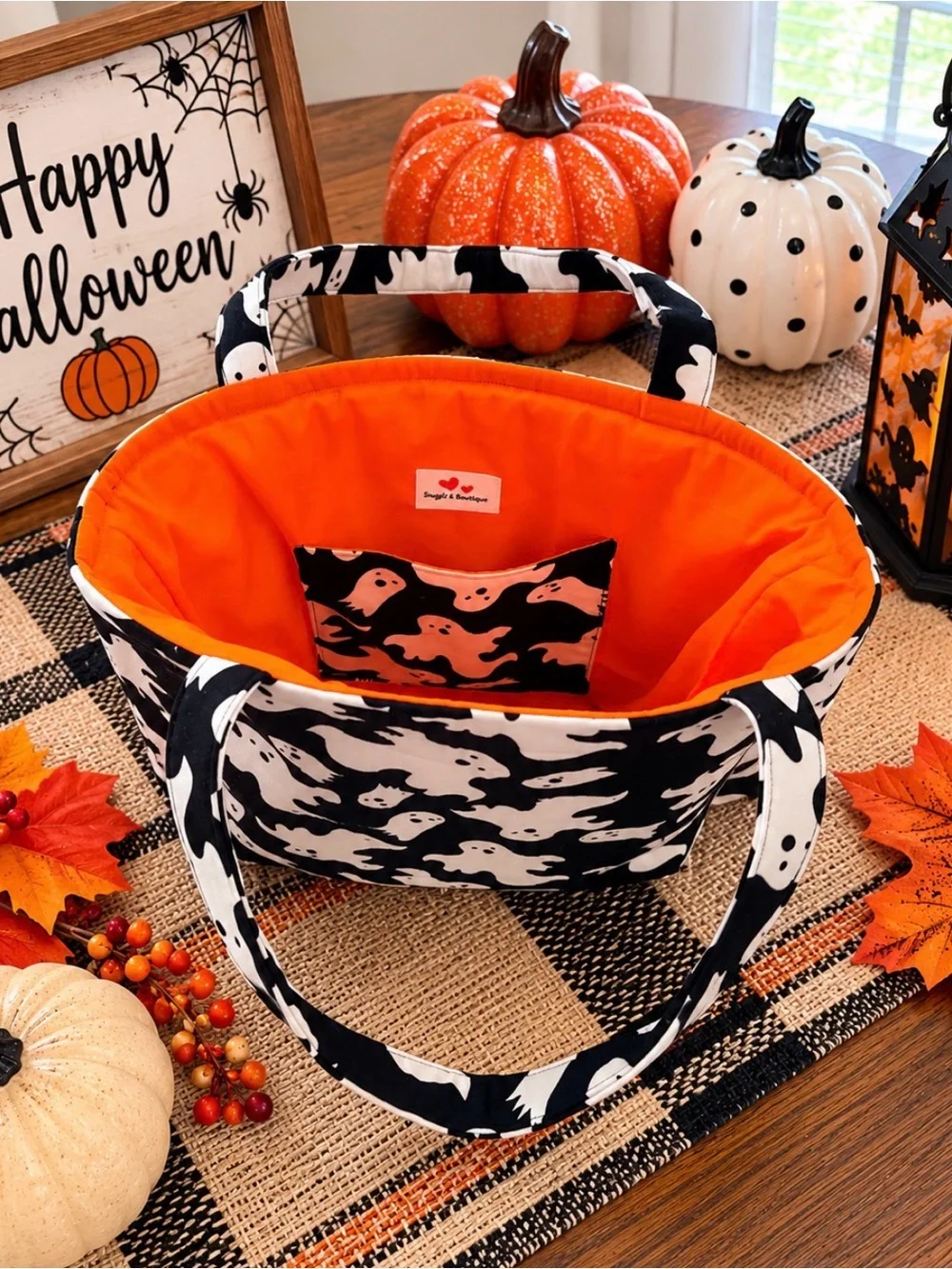 Handmade spooky black